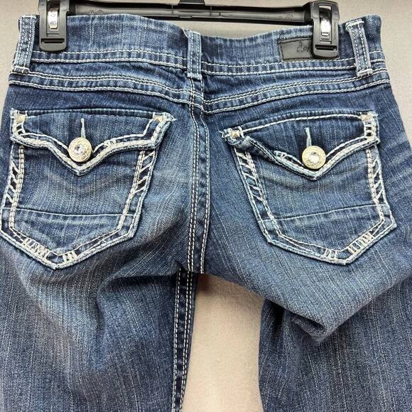 Daytrip Aquarius Women's Jeans Size 27 Embellished DBK119 - Picture 10 of 15